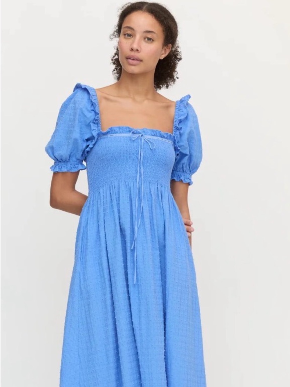 Hill House Scarlett dress in Periwinkle